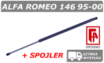 ALFA ROMEO 146 + SPOJLER SIŁOWNIK KLAPY BAGAŻNIKA HATCHBACK - KROSNO