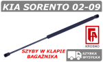 KIA SORENTO SIŁOWNIK SZYBY / OKNA W KLAPIE BAGAŻNIKA - KROSNO