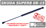 SKODA SUPERB (3T4) SIŁOWNIK DOLNEJ KLAPY BAGAŻNIKA / BURTY LIFTBACK - POLCAR