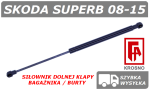 SKODA SUPERB (3T4) SIŁOWNIK DOLNEJ KLAPY BAGAŻNIKA / BURTY LIFTBACK - KROSNO