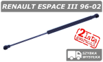 RENAULT ESPACE III SIŁOWNIK SZYBY / OKNA W KLAPIE BAGAŻNIKA - POLCAR