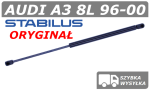 AUDI A3 8L 96-99, SIŁOWNIK KLAPY BAGAŻNIKA HATCHBACK - STABILUS
