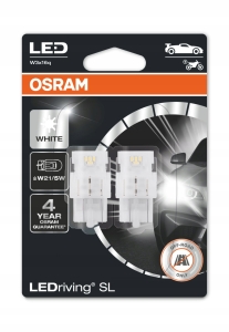 ŻARÓWKI OSRAM LED W21/5W 6000K BIAŁA WHITE 7515DWP