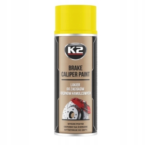 K2 LAKIER 400ML ŻÓŁTY DO ZACISKÓW HAMULCOW L346ZO