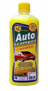 AC COSMETICS SZAMPON SAMOCHODOWY Z WOSKIEM 500ML