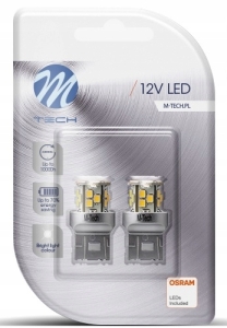 ŻARÓWKI DIODA LED W21/5W 21xSMD2835 M-TECH OSRAM