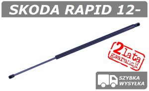SKODA RAPID SIŁOWNIK KLAPY BAGAŻNIKA LIFTBACK / HACHBACK - POLCAR