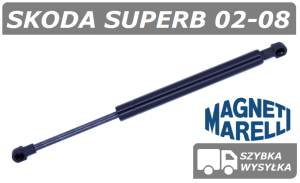 SKODA SUPERB (3U4) SIŁOWNIK KLAPY BAGAŻNIKA SEDAN - MAGNETI MARELLI
