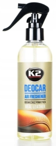 ODŚWIEŻACZ POWIETRZA ZAPACH K2 DEOCAR REAL LEATHER
