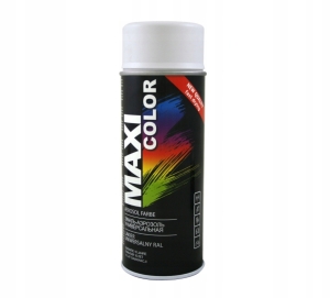 MOTIP MAXI FARBA LAKIER SPRAY BIAŁY MAT 400ML