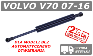 VOLVO V70 (BW) SIŁOWNIK MASKI, POKRYWY SILNIKA KOMBI - POLCAR