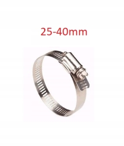 Opaska zaciskowa ślimakowa perforowana 25-40 mm