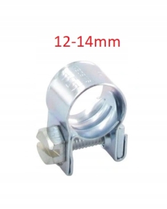 Opaska zaciskowa z gwintem skręcana MINI 12-14 mm