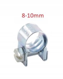 Opaska zaciskowa z gwintem skręcana MINI 8-10 mm