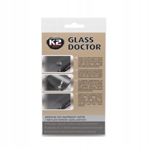 K2 GLASS DOCTOR ZESTAW DO NAPRAWY SZYB KLEJ B350