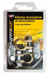 MOJE AUTO KLEMY MOSIĘŻNE AKUMULATOR 2 SZTUKI KOMPL