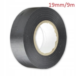 TAŚMA IZOLACYJNA PVC CZARNA 19mm 9m 42432