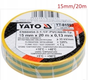 YATO TAŚMA ELEKTROIZOLACYJNA IZOLACJA 1 SZTUKA