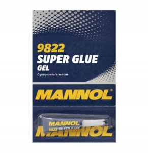 KLEJ UNIWERSALNY SUPER GLUE MANNOL GEL ŻEL 3G