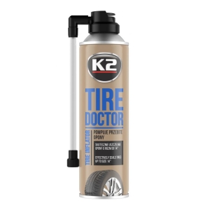 K2 TIRE DOCTOR ŚRODEK DO NAPRAWY OPON BEZPIECZNY