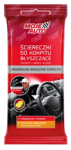 MOJE AUTO ŚCIERECZKI DO KOKPITU BŁYSZCZĄCE CYTRYNA