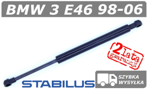 BMW 3 E46 SIŁOWNIK MASKI POKRYWY SILNIKA SEDAN - STABILUS