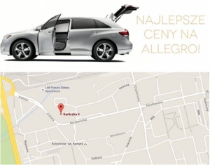 AUDI A4 B7 KOMBI SIŁOWNIK KLAPY BAGAŻNIKA - LESJOFORS