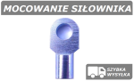 MOCOWANIE OCZKOWE SIŁOWNIKA KLAPY / POKRYWY