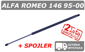 ALFA ROMEO 146 + SPOJLER SIŁOWNIK KLAPY BAGAŻNIKA HATCHBACK - POLCAR