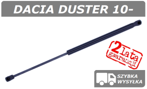 DACIA DUSTER SIŁOWNIK MASKI POKRYWY SILNIKA - POLCAR