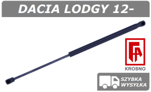DACIA LODGY SIŁOWNIK MASKI POKRYWY SILNIKA - KROSNO