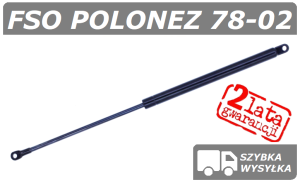FSO POLONEZ 78- CARO / CARO PLUS, SIŁOWNIK KLAPY BAGAŻNIKA HATCHBACK - POLCAR