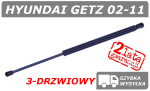 HYUNDAI GETZ (TB) 3-D SIŁOWNIK KLAPY BAGAŻNIKA HATCHBACK - POLCAR