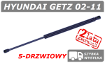 HYUNDAI GETZ (TB) 5-D SIŁOWNIK KLAPY BAGAŻNIKA HATCHBACK - POLCAR