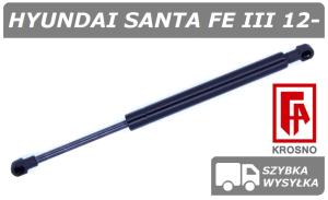 HYUNDAI SANTA FE III (DM) SIŁOWNIK MASKI POKRYWY SILNIKA - KROSNO