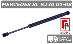 MERCEDES SL R230 SIŁOWNIK KLAPY BAGAŻNIKA KABRIOLET - KROSNO