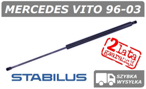 MERCEDES VITO W638 SIŁOWNIK KLAPY BAGAŻNIKA - STABILUS