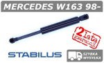 MERCEDES ML W163 SIŁOWNIK MASKI, POKRYWY SILNIKA - STABILUS