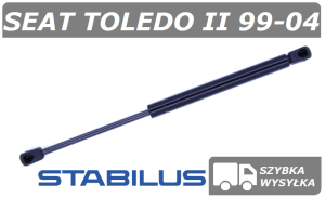 SEAT TOLEDO II 2 SIŁOWNIK KLAPY BAGAŻNIKA SEDAN - STABILUS