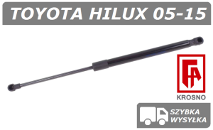 TOYOTA HILUX VII SIŁOWNIK MASKI, POKRYWY SILNIKA -KROSNO
