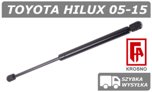 TOYOTA HILUX VII SIŁOWNIK SZYBY / OKNA W KLAPIE BAGAŻNIKA - KROSNO