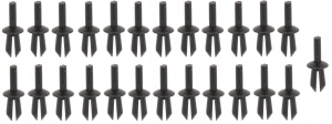 25 x SPINKA KOŁEK NADKOLA BMW 51161881149 3 4 5 7