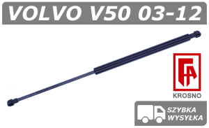 VOLVO V50 SIŁOWNIK MASKI, POKRYWY SILNIKA KOMBI - KROSNO