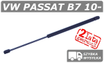 VW PASSAT B7 SIŁOWNIK MASKI POKRYWY SILNIKA SEDAN - POLCAR
