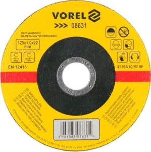 VOREL TARCZA DO CIĘCIA METALU 125 X 1,0 X 22 MM