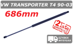 VW TRANSPORTER T4 (Długość 686mm) SIŁOWNIK KLAPY BAGAŻNIKA - POLCAR
