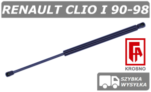 RENAULT CLIO I SIŁOWNIK KLAPY BAGAŻNIKA HATCHBACK - KROSNO