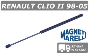 RENAULT CLIO II SIŁOWNIK KLAPY BAGAŻNIKA HATCHBACK - MAGNETI MARELLI