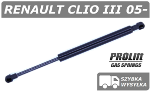 RENAULT CLIO III SIŁOWNIK KLAPY BAGAŻNIKA HATCHBACK - PROLIFT