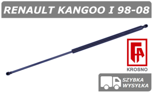 RENAULT KANGOO I SIŁOWNIK KLAPY BAGAŻNIKA - KROSNO